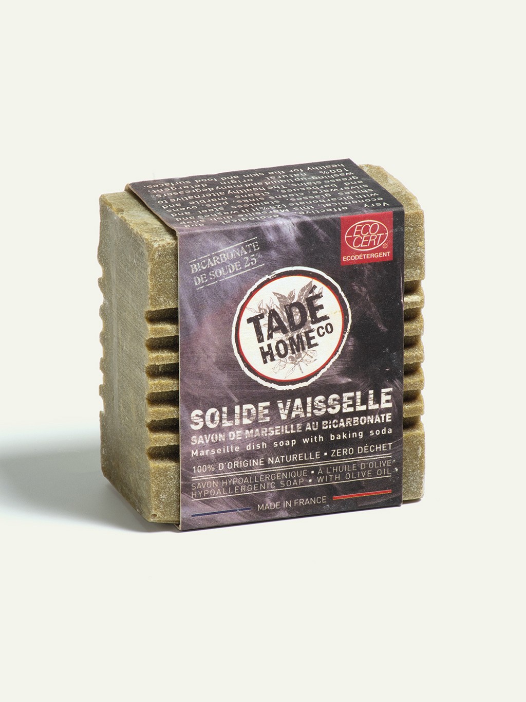 SAVON SOLIDE VAISSELLE · de Marseille