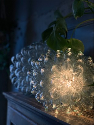 Cluster Lamp Blown Glass - Gray Size M | Tadé