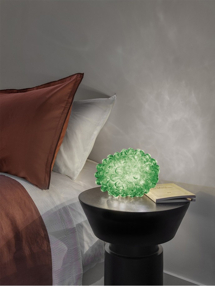 Cluster Lamp Blown Glass - Green Size M | Tadé