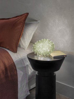 Cluster of blown glass decorative pieces - Transparent | Tadé