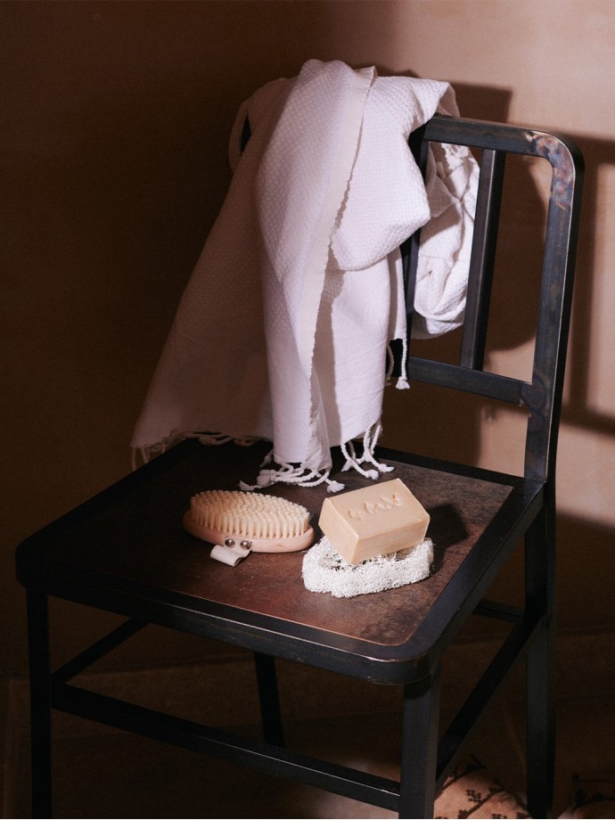 Tranche de loofa exfoliante – Accesoire de bain | Tadé