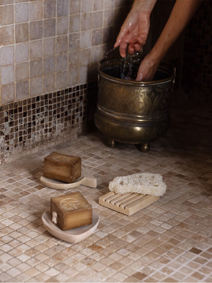 Tranche de loofa exfoliante – Accesoire de bain | Tadé