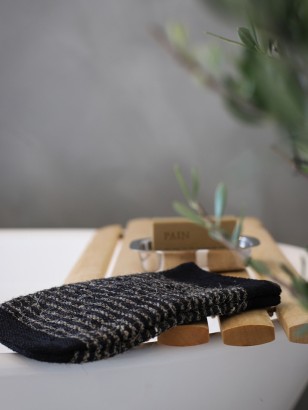 GANT DE CHÈVRE · Massage & exfoliation