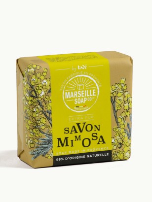 Savonnette de Provence Mimosa | Savon naturel 98% ingrédients d’origine naturelle