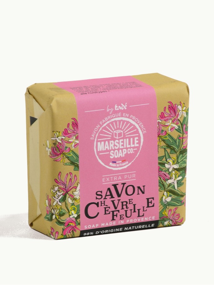 Savonnette de Provence Chèvrefeuille | Savon naturel 98% ingrédients d’origine naturelle