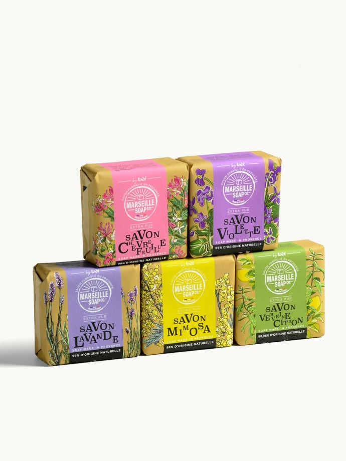 Savonnette de Provence à la Lavande | Savon naturel 98% ingrédients d’origine naturelle