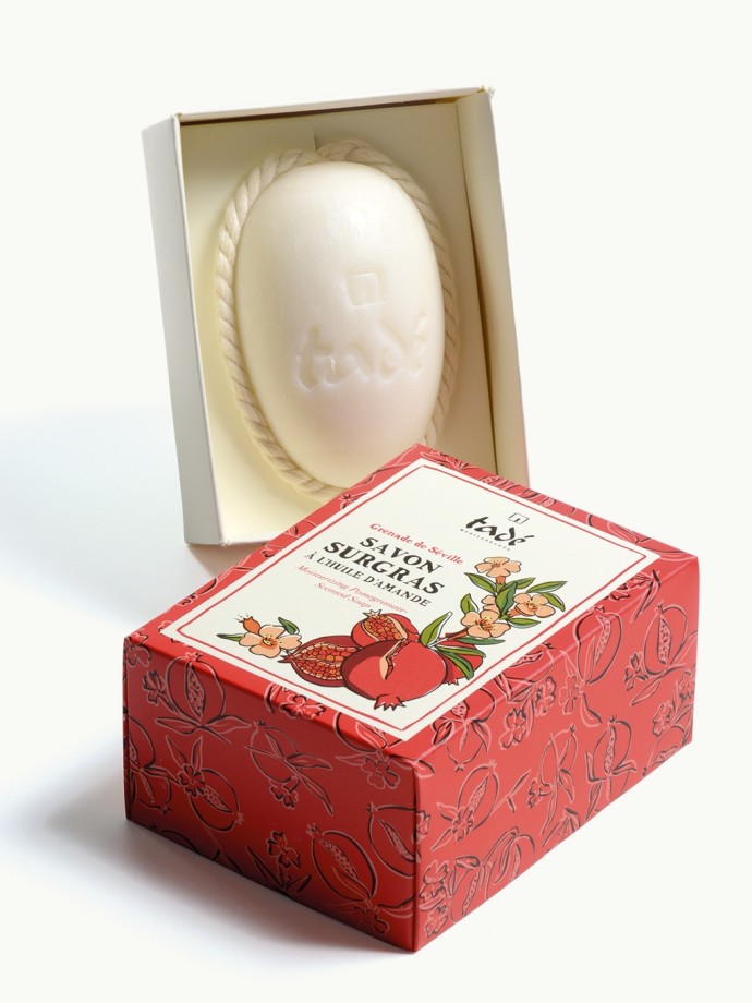 Savon olive amande douce 200g – Grenade de Séville | Tadé