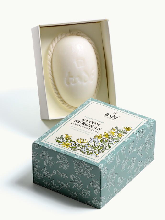 Savon olive amande douce 200g – Jasmin et Ylang | Tadé