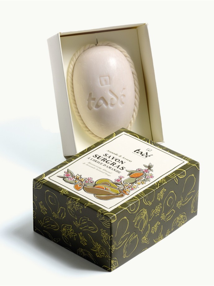 Olive sweet almond soap 200g - Almond and Avocado | Tadé