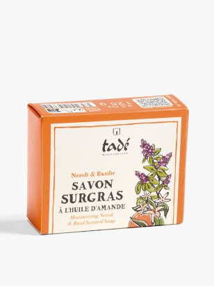 Savonnette parfumée surgras – Néroli Basilic | Tadé
