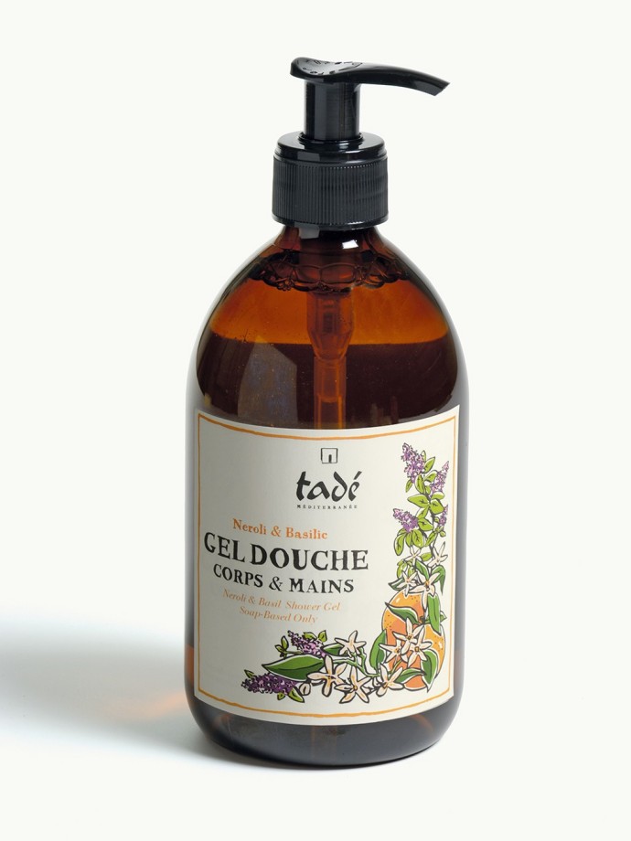 Neroli Basil Liquid Soap - Natural and gentle for the skin