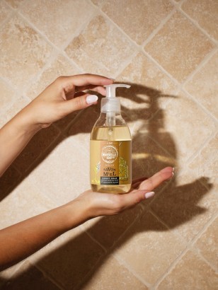 Savon Liquide Marseille Miel 300ml – 98.45% Naturel & Fabriqué en Provence