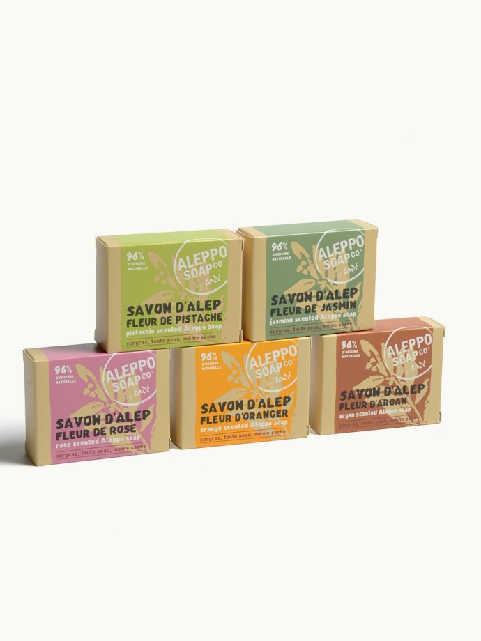 SAVON D'ALEP · Fleur d'Argan