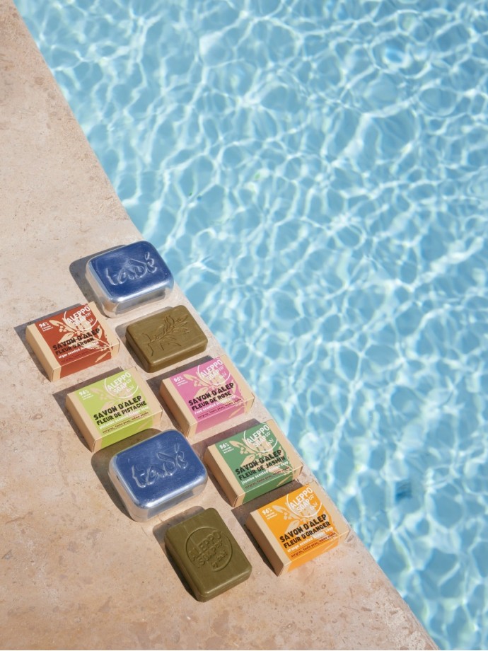 SAVON D'ALEP · Fleur d'Argan