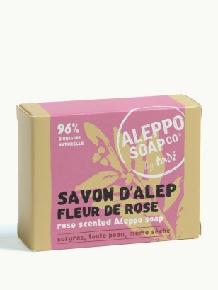 Savonnette d'Alep parfumée 100g – Fleur de rose | Tadé
