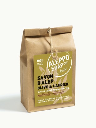 Savon d'Alep authentique vrac 1kg – Hypoallergénique | Tadé