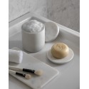 Porte Savon Rond Marbre Blanc