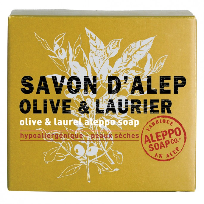 Savon Alep Olive & Laurier 100g