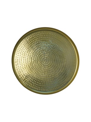 Plateau Laiton Rond Ø35 cm