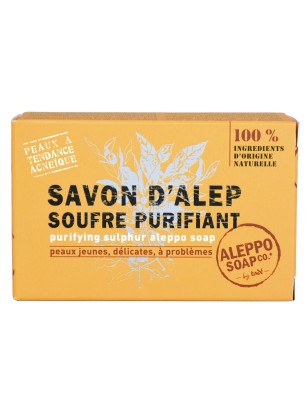Savon Pain dAlep Soufre Purifiant