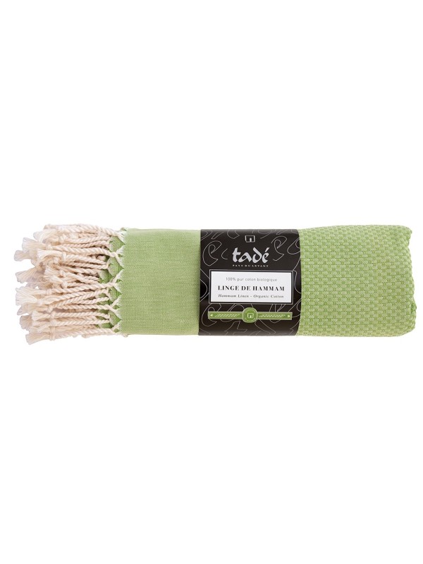 Linge de Hammam Vert Jasmin  Organic certified