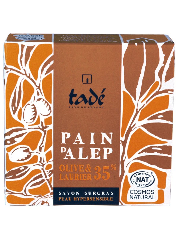 Pain dAlep 35 100g Certifié COSMOS NAT 