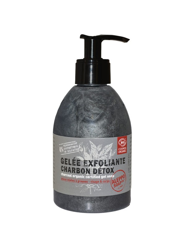 Gelée Exfoliante Charbon Detox  Cosmos Natural