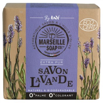 Marseille Soap  Savon Lavande certifié COSMOS NAT