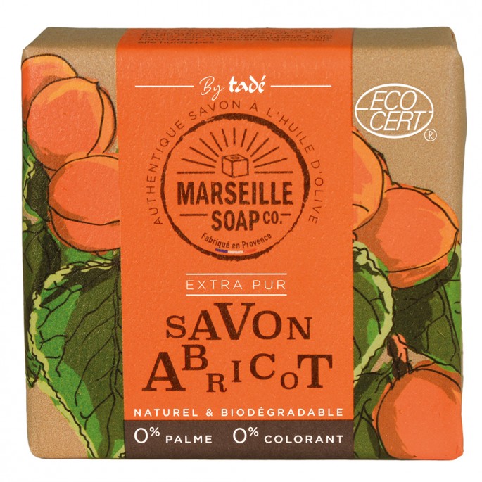 Marseille Soap · Savon Abricot certifié COSMOS NAT ~~