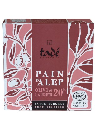 Pain d'Alep 20% 100g Certifié COSMOS NAT - 100 g