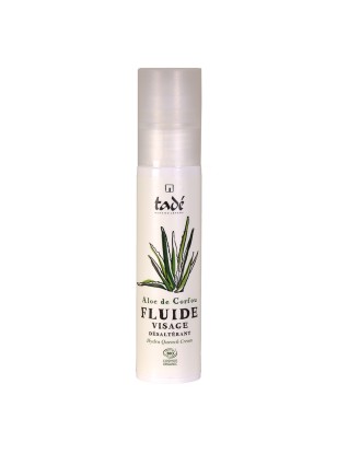 Fluide désaltérant visage · Aloe de Corfou Certifié COSMOS ORG ~