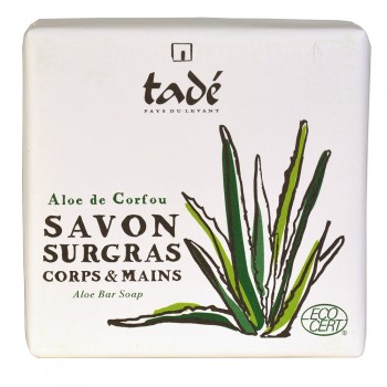 Savon Surgras Aloe de Corfou · Certifié COSMOS NAT ~~