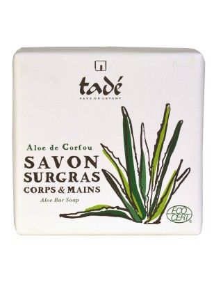 Savon Surgras Aloe de Corfou · Certifié COSMOS NAT ~~