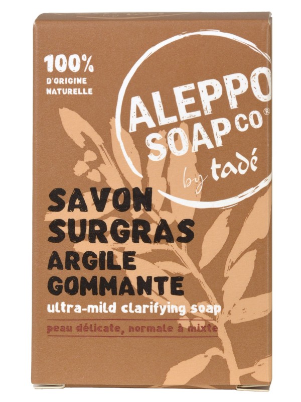 Savon dAlep Surgras Argile Gommante