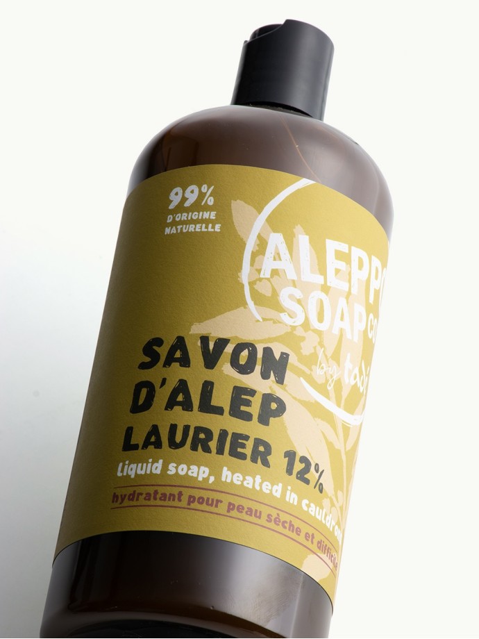 SAVON D'ALEP LIQUIDE · Laurier 12% 1L