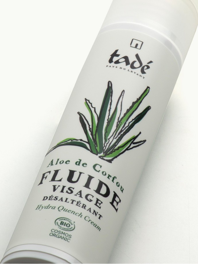 Fluide visage Aloe de Corfou certifié cosmos org