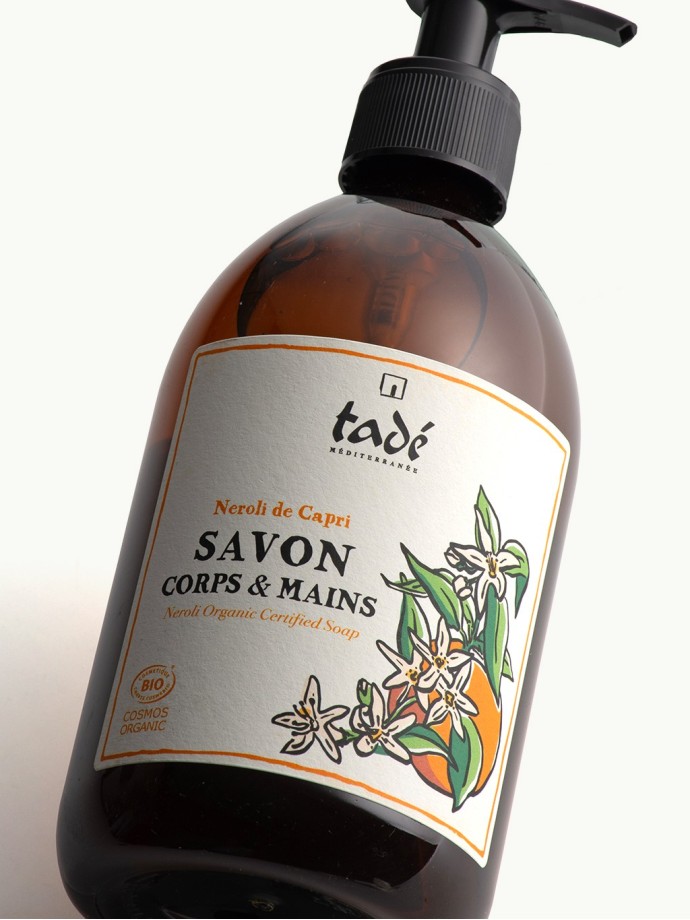 ORGANIC CERTIFIED LIQUID SOAP · Capri Neroli