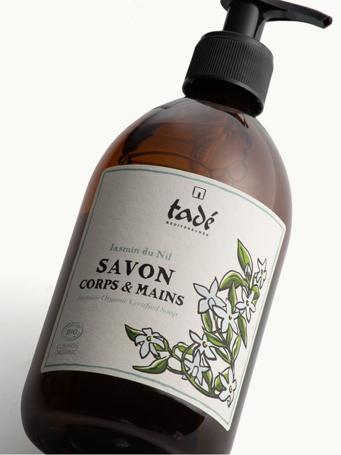ORGANIC CERTIFIED LIQUID SOAP · Nile Jasmine