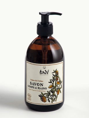 SAVON LIQUIDE CERTIFIÉ BIO · Argan de l'Atlas