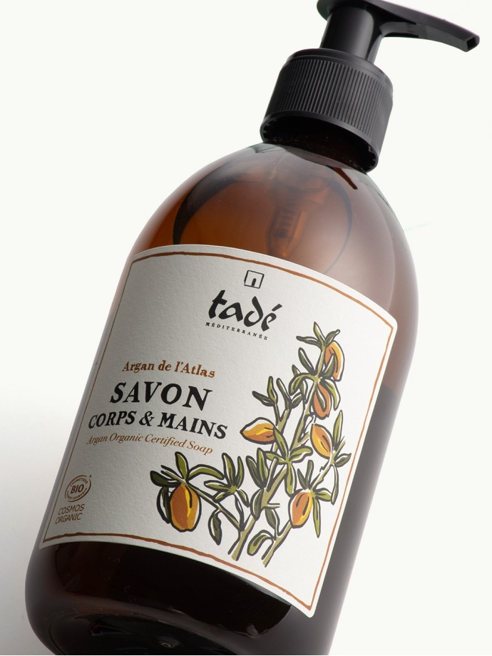 ORGANIC CERTIFIED LIQUID SOAP · Atlas Argan