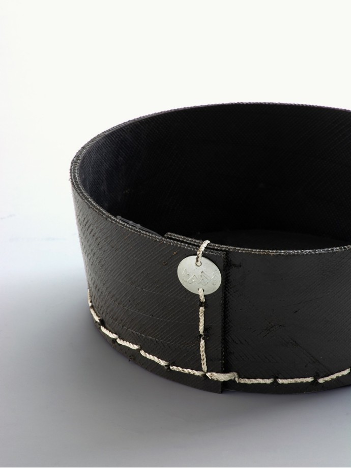 ROUND BASKET · Recycled tire