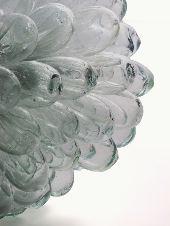 Cluster lamp blown glass - Gray size M | Tadé