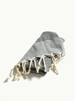 BLACK GUEST TOWEL · Organic...