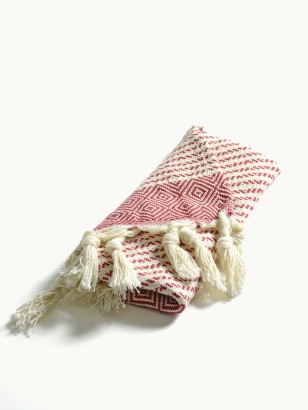 RED GUEST TOWEL · Organic...