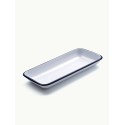 PLATEAU SALLE DE BAIN BLANC & BLEU ·