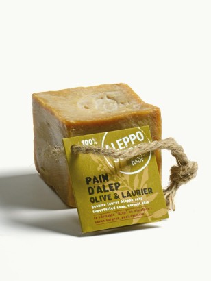 PAIN D'ALEP 100G CORDE · Olive & Laurier
