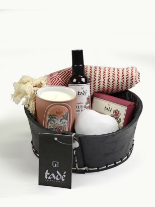 VALENTINE'S DAY BASKET WOMAN HAMMAM TADÉ