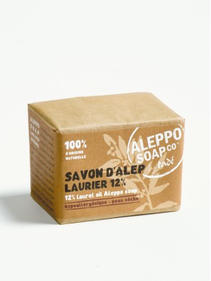 SAVON D'ALEP · Laurier 12%