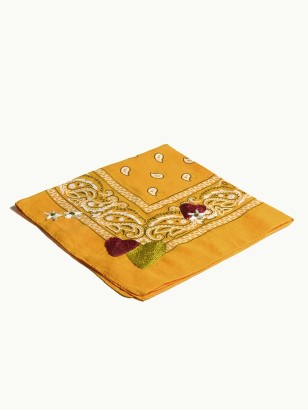 BANDANA BRODÉ  · Orange