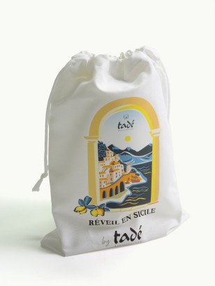 Sac coton cadeau Reveil en Sicile
